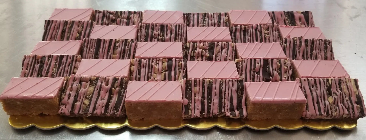 24 Chocolate Coated Peanut Butter Rice Crisp Treats