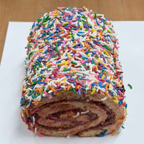 Sprinkle Raspberry Cake