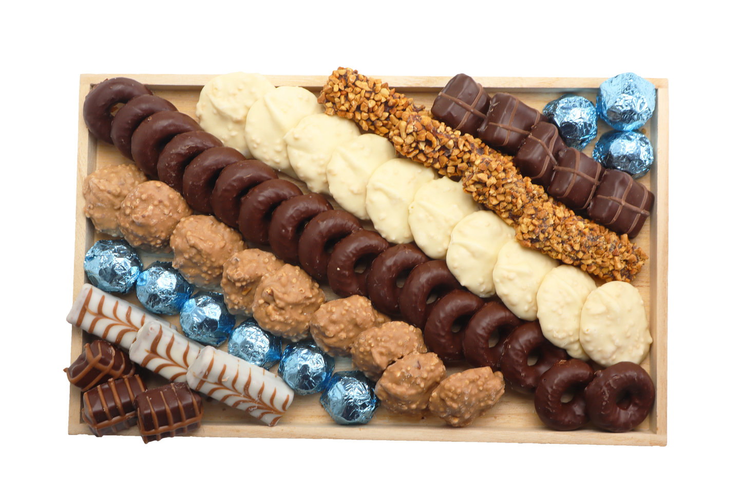 Large Blue Ribbon Chocolate Deluxe Platter