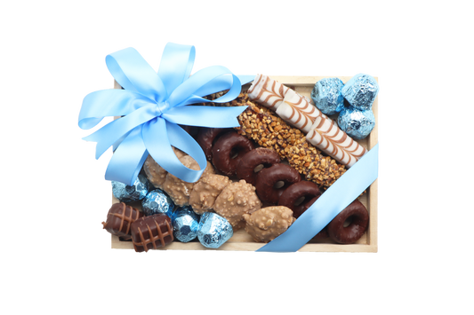 Small Blue Ribbon Chocolate Deluxe Platter