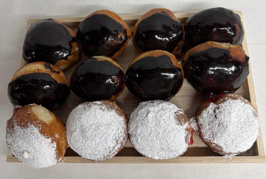 Cluster & Jelly Dounuts platter