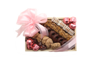 Small Pink Ribbon Chocolate Deluxe Platter