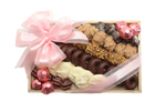 Medium Pink Ribbon Chocolate Deluxe Platter