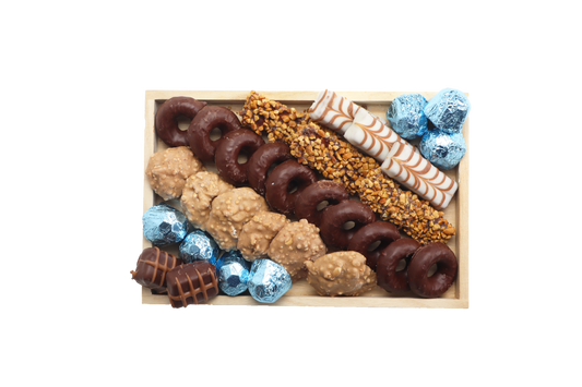 Small Blue Ribbon Chocolate Deluxe Platter