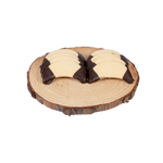 Moon Shaped Chocolate Dipped