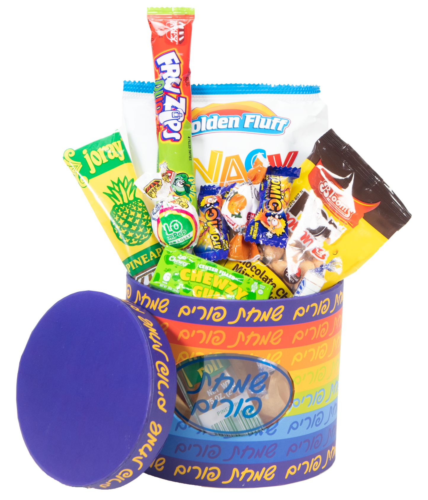 Purim Oval Box /w Window