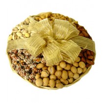 10" Round Nut Platter