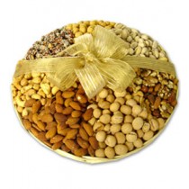 14" Round Nut Platter