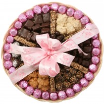 Pink Chocolate Platter ~ (14")
