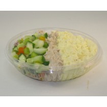 Tuna, Eggs & Isrealy Salad